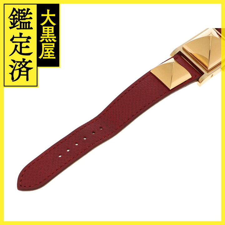 楽天市場】1996年並行 HERMES エルメス 腕時計 メドール ME1.210  