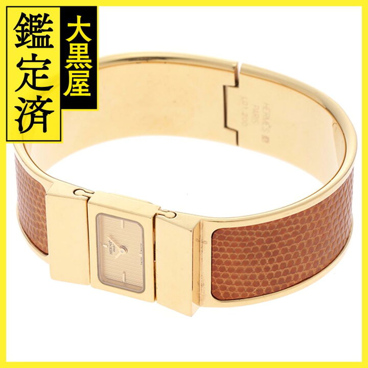 楽天市場】HERMES エルメス 時計 ロケ L01.201 クオーツ レディース GP  