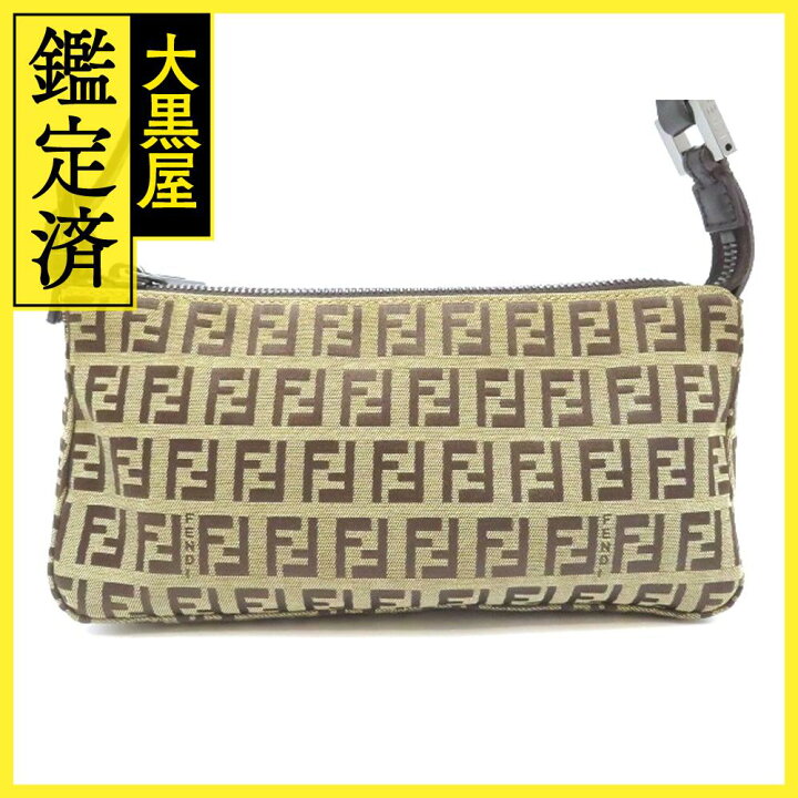 楽天市場】FENDI フェンディ ズッキーノ アクセサリーポーチ ダーク 