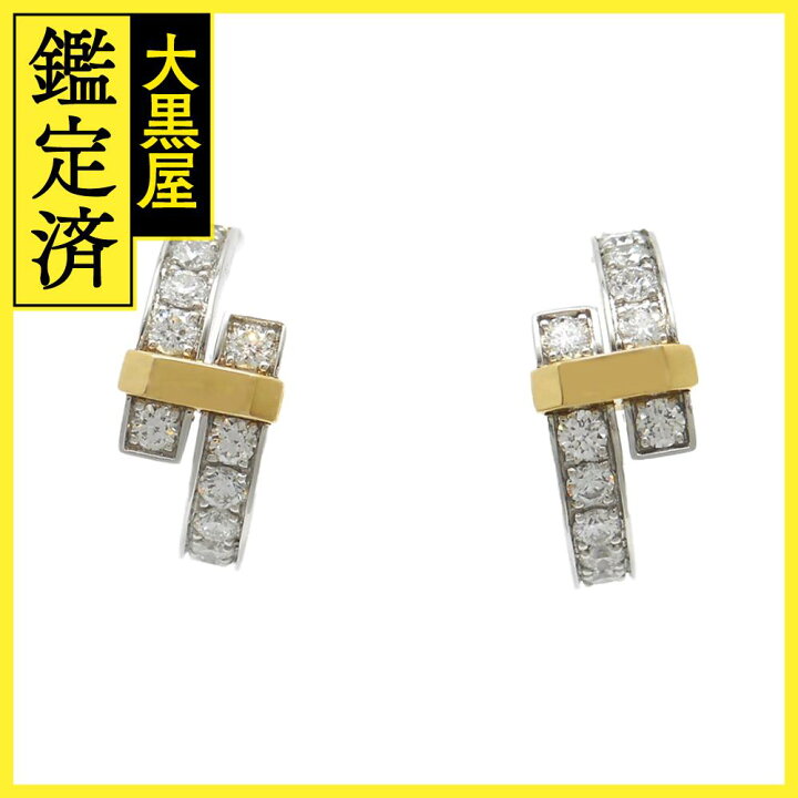 楽天市場】TIFFANY＆CO ティファニー エッジフープピアス ダイヤモンド  