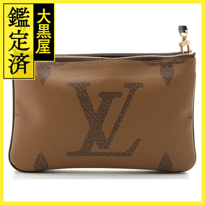 楽天市場】LOUIS VUITTON ルイ・ヴィトン ポシェット・ドゥーブル  