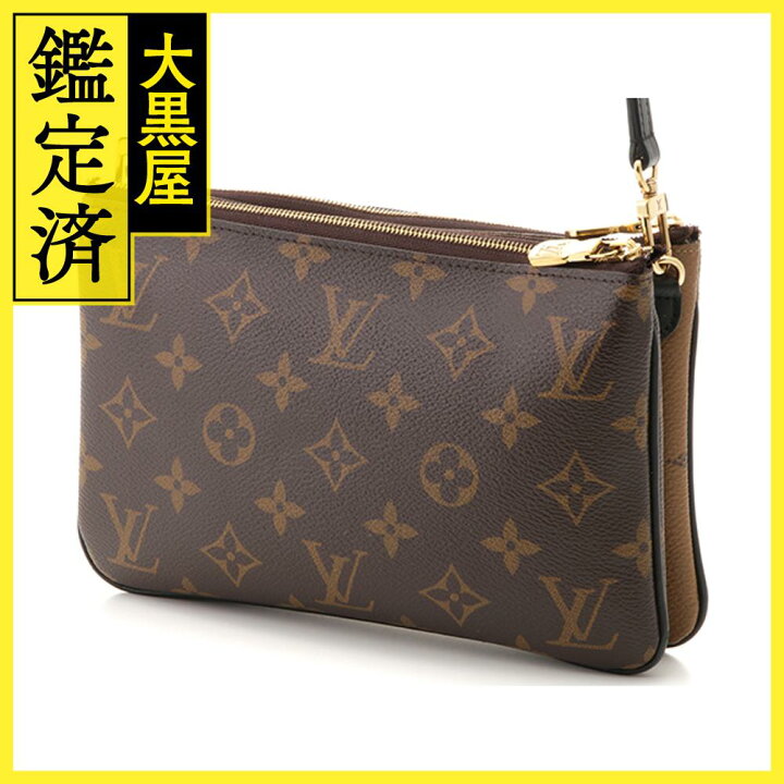 楽天市場】LOUIS VUITTON ルイ・ヴィトン ポシェット・ドゥーブル  