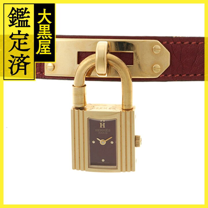 楽天市場】HERMES エルメス 腕時計 ケリーウォッチ KE1.201 ゴールド  
