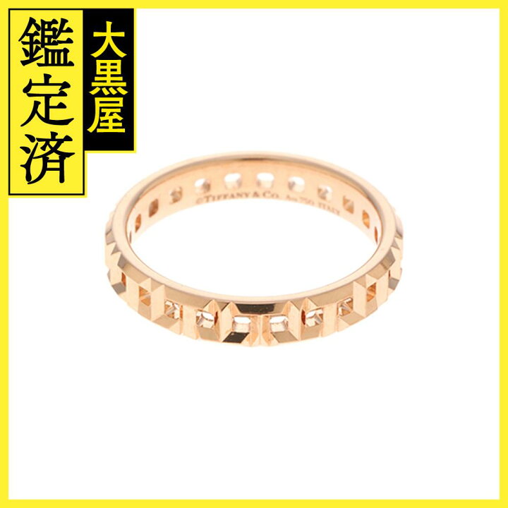 楽天市場】ティファニー Tiffany＆Co Tトゥルーナローリング K18ローズ  