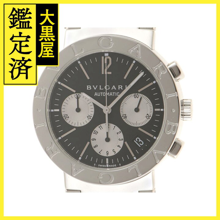 楽天市場】BVLGARI ブルガリ BB38SSCH ブルガリブルガリ クロノ  