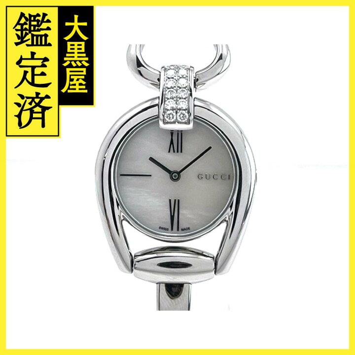 楽天市場】GUCCI グッチ レディース クオーツ ホースビット YA139504  