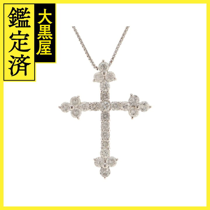 楽天市場】JEWELRY ジュエリー クロスモチーフ ネックレス K18ホワイト 