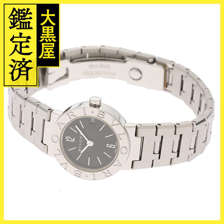 楽天市場】BVLGARI ブルガリ ブルガリ BB23SS ブラック文字盤【471】IK  
