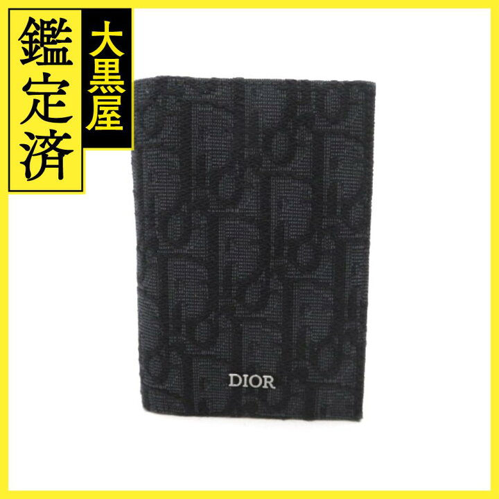 楽天市場】Dior ディオール バーティカル 2つ折りカードホルダー 