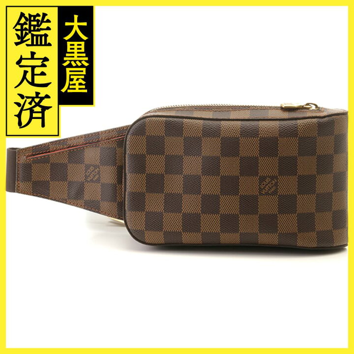 楽天市場】LOUIS VUITTON ルイ・ヴィトン ジェロニモス ダミエ ボディ 