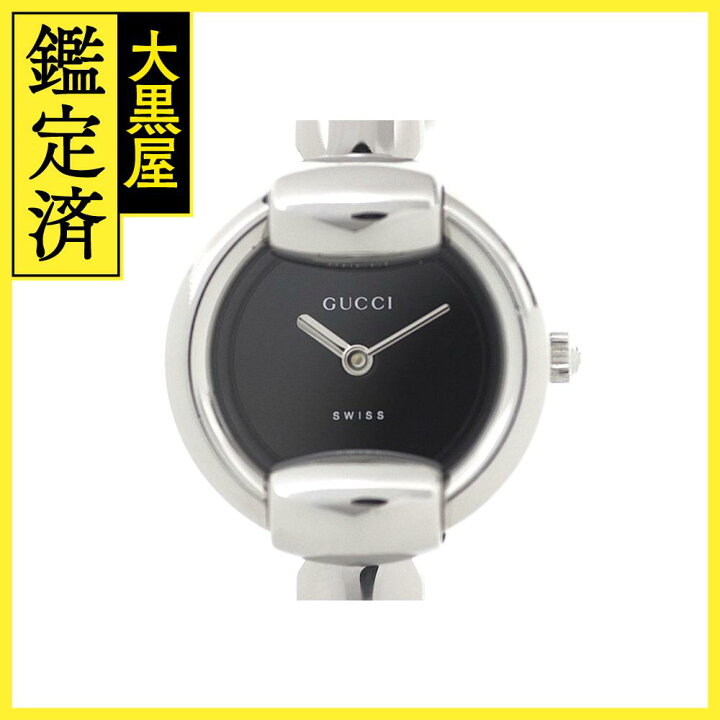 楽天市場】GUCCI グッチ 腕時計 1400L YA014504 ステンレス ブラック  