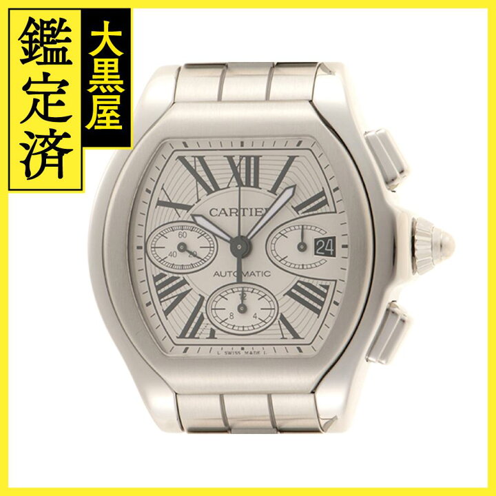 楽天市場】Cartier カルティエ 時計 ロードスタークロノ W6206019 SS  