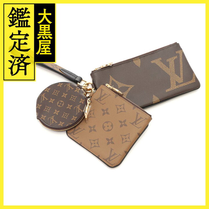 楽天市場】LOUIS VUITTON ルイヴィトン ポシェット・トリオ モノグラム  