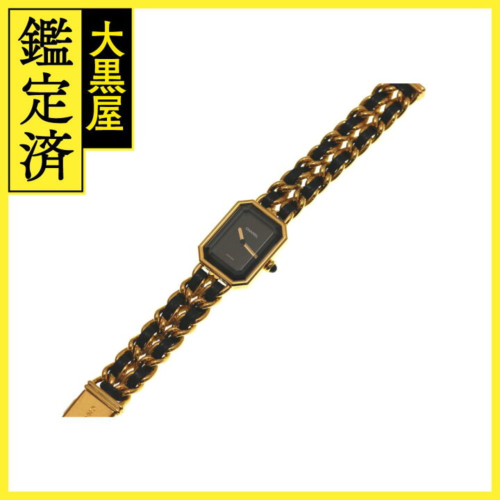 楽天市場】CHANEL シャネル 腕時計 プルミエールS H0001 ゴールド  