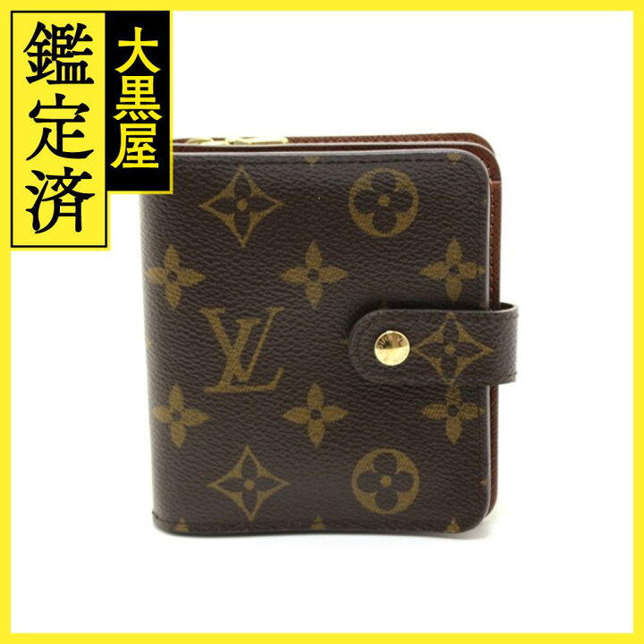 楽天市場】LOUIS VUITTON ルイヴィトン 財布 コンパクト・ジップ 