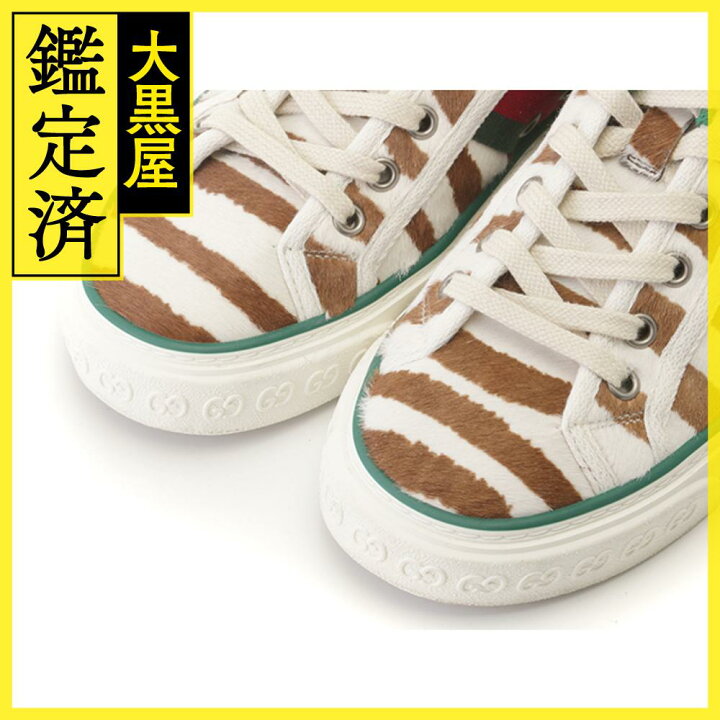 楽天市場】GUCCI グッチ テニス1977ハイカットスニーカー レディース36  