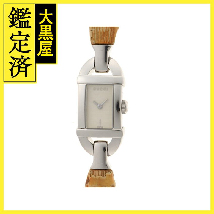 楽天市場】GUCCI グッチ 時計 バンブー バングルウォッチ 6800L  