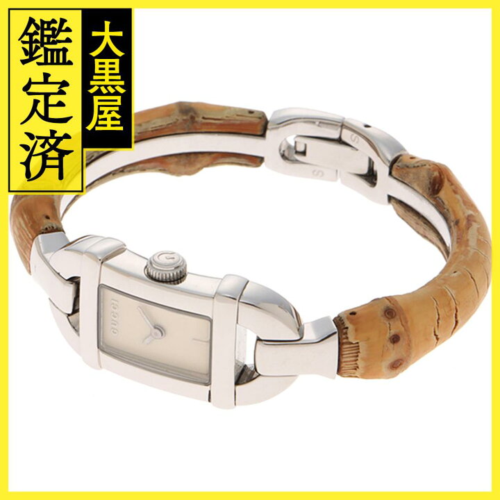 楽天市場】GUCCI グッチ 時計 バンブー バングルウォッチ 6800L
