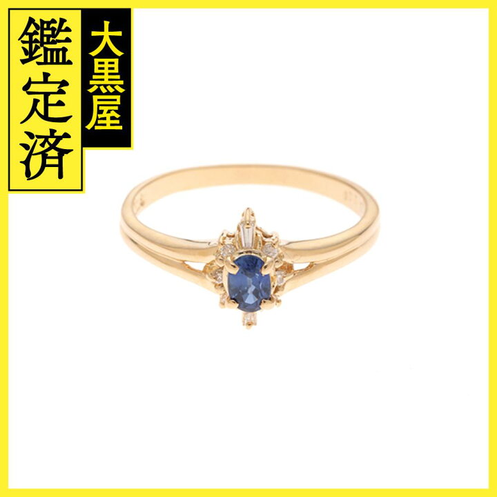 楽天市場】JEWELRY ジュエリー リング K18 サファイア0.25ct  