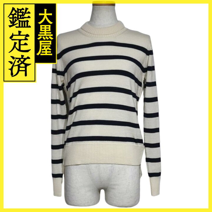 楽天市場】MONCLER モンクレール 衣類 ボーダー ニット レディースXS 