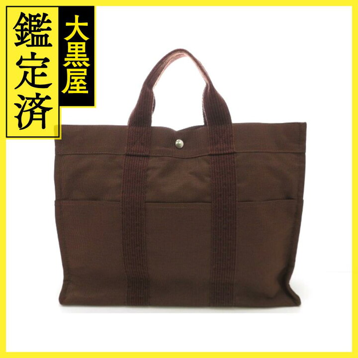 楽天市場】HERMES エルメス トートバッグ エールライントートMM  
