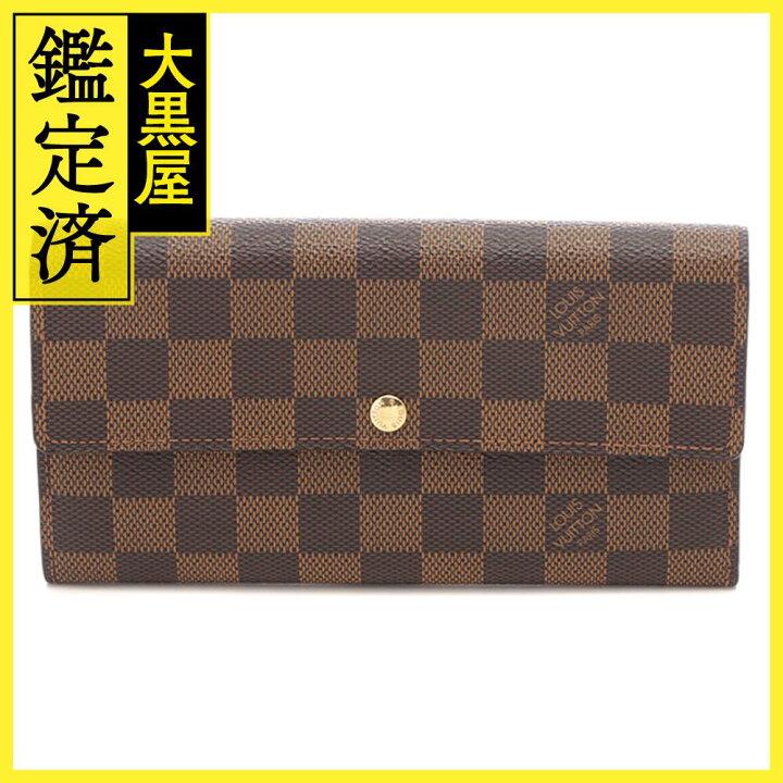 楽天市場】LOUIS VUITTON ルイ・ヴィトン ポルトフォイユ・サラ 長財布  