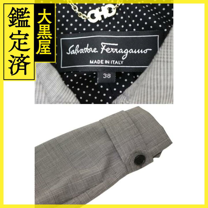 楽天市場】Salvatore Ferragamo フェラガモ 衣類 コート レディース38 