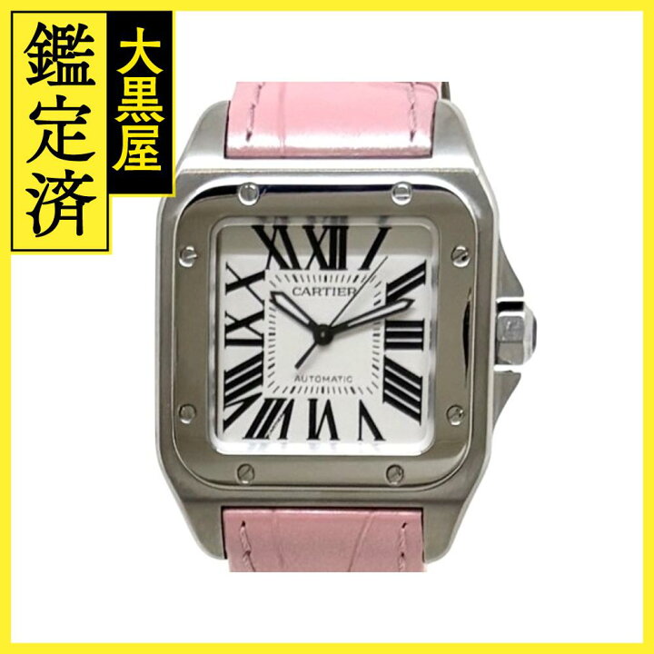 カルティエ Cartier サントス100 W20126X8 SS 自動巻 ユニセックス  