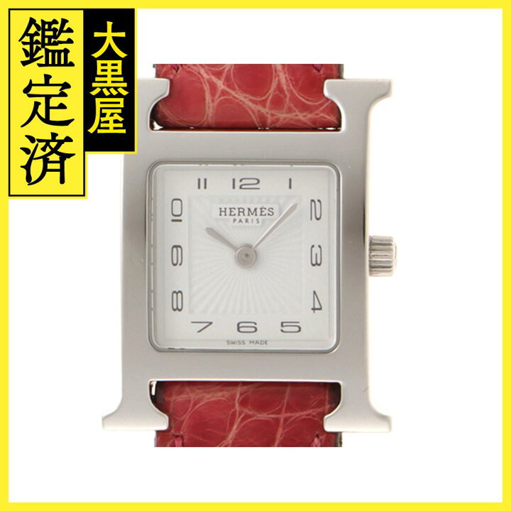 楽天市場】HERMES エルメス 腕時計 Hウォッチ HH1.210 ステンレス  