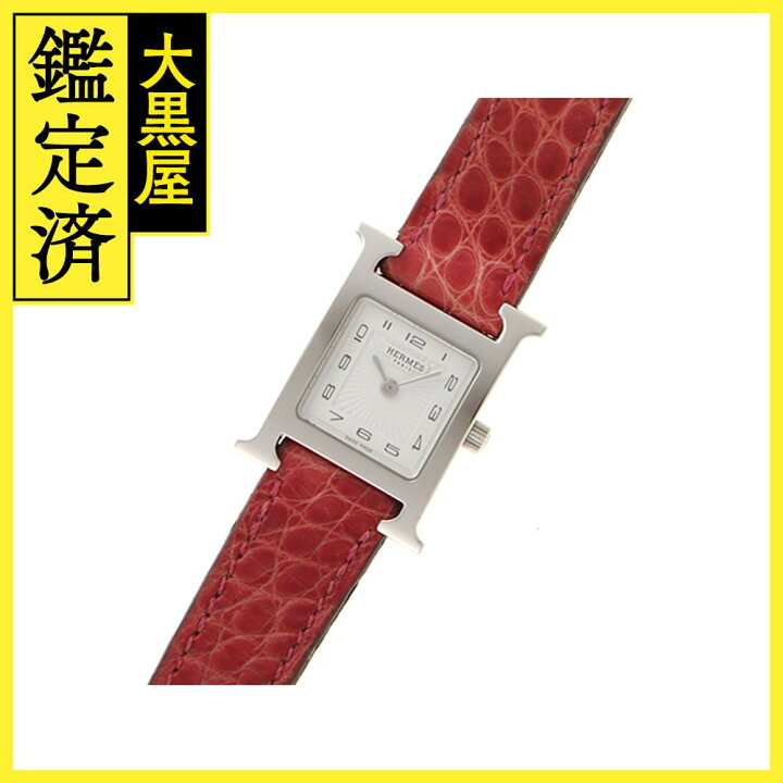 楽天市場】HERMES エルメス 腕時計 Hウォッチ HH1.210 ステンレス  