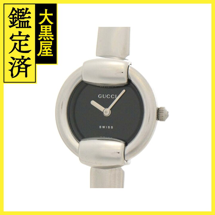 楽天市場】GUCCI グッチ バングルウォッチ 1400L ステンレス 女性用  