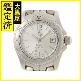 TAG HEUER タグホイヤー リンク デイト WT1412-0 SS ステンレススチール シルバー文字盤 クォーツ 【460】2148103783548 【460】2148103783548 【中古】【大黒屋】