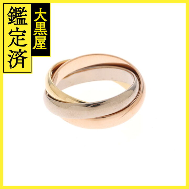 楽天市場】Cartier カルティエ トリニティリング B4052751 3カラー K18  