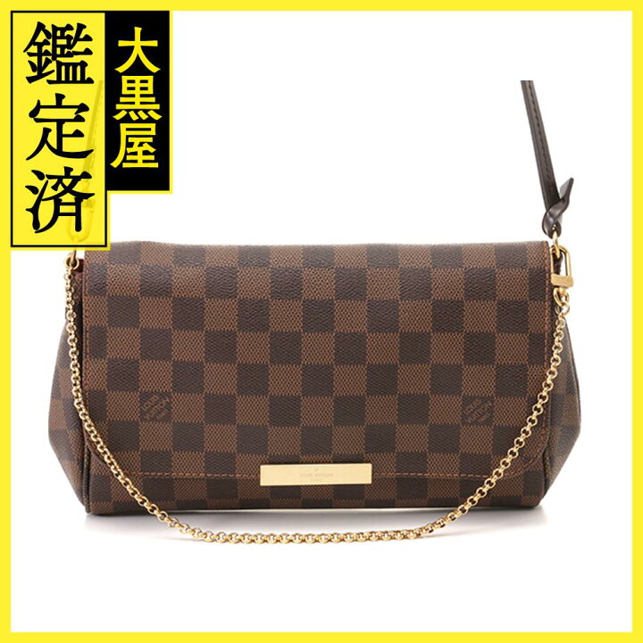 楽天市場】Louis Vuitton ルイヴィトン フェイボリットMM ダミエ 