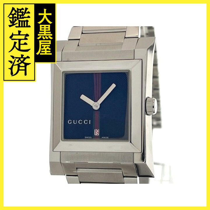 楽天市場】GUCCI グッチ レディース クオーツ ウェビングライン 111J  