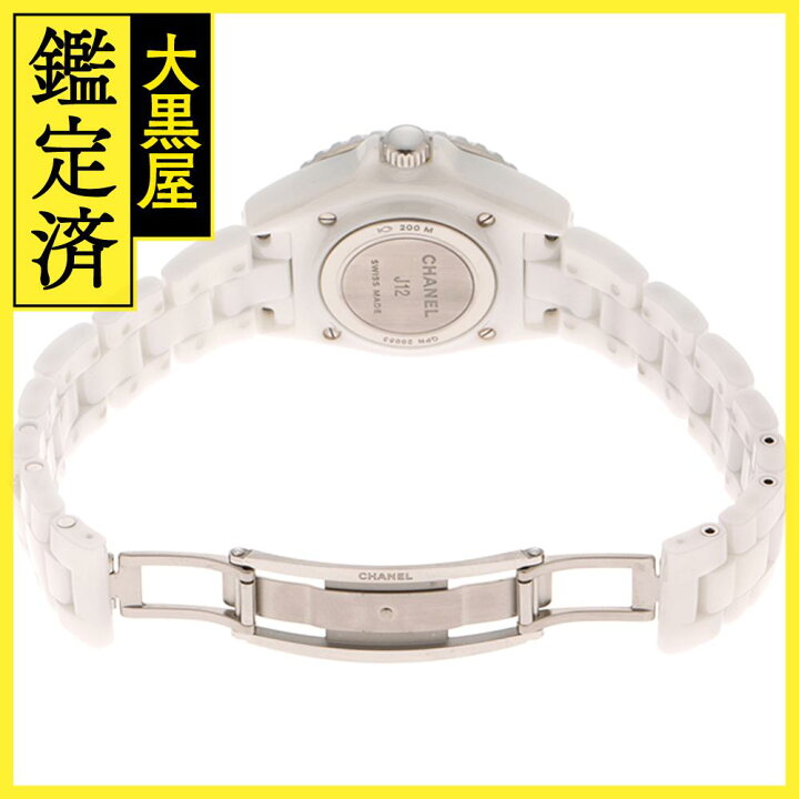 楽天市場】CHANEL シャネル J12 33mm ホワイト 12PD セラミック  
