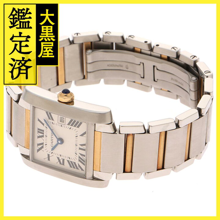 楽天市場】Cartier カルティエ タンクフランセーズMM W51012Q4 YG/SS  