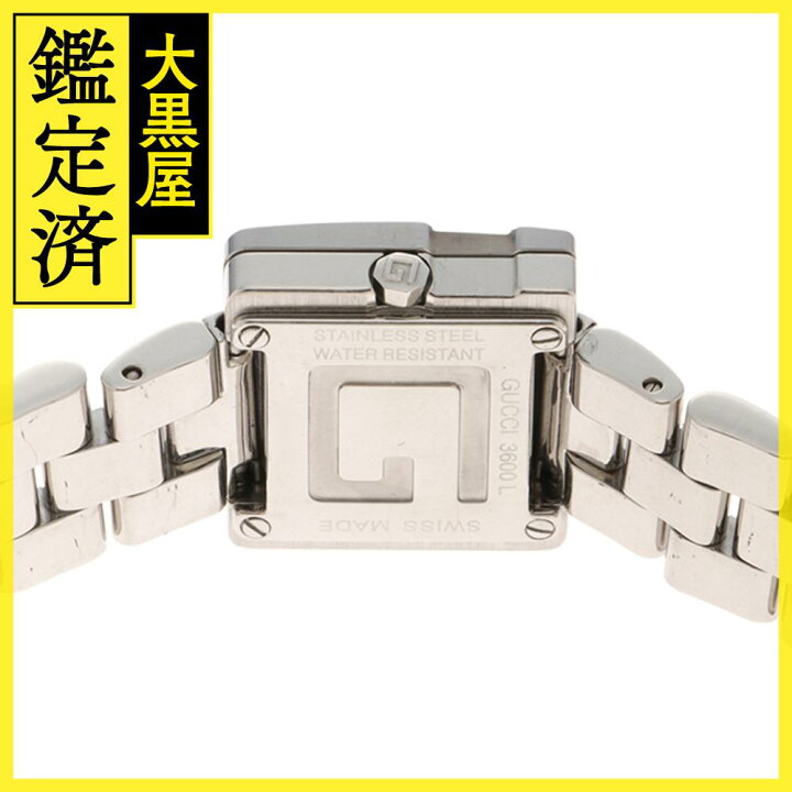 楽天市場】GUCCI グッチ Gウォッチ 3600L SS ステンレススチール  