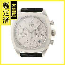 TAG HEUER タグホイヤー モンツァ クロノグラフ CR2111 SS/クロコダイルベルト メンズ 自動巻き2143700200238【432】 【432】2143700200238 【中古】【大黒屋】