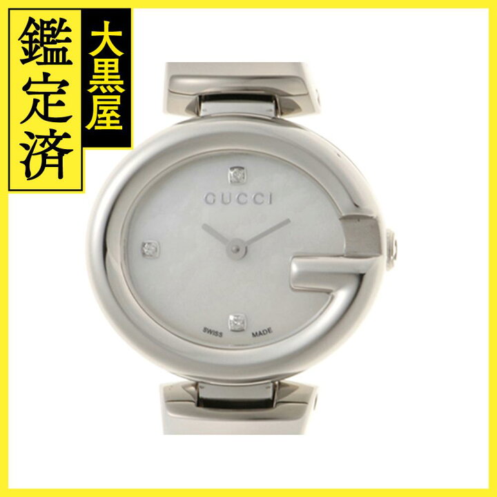 楽天市場】GUCCI グッチ 腕時計 134.5 ステンレススチール ホワイト  