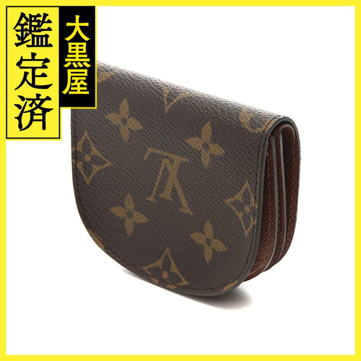 楽天市場】Louis Vuitton ルイヴィトン ポルトモネ・グゼ モノグラム  