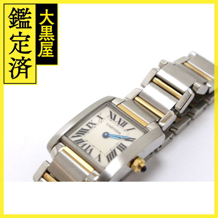 楽天市場】Cartier カルティエ タンクフランセーズSM W51007Q4 YG/SS  