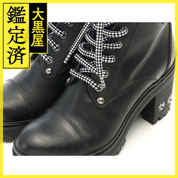 楽天市場】MIUMIU ミュウミュウ レースアップショートブーツ  