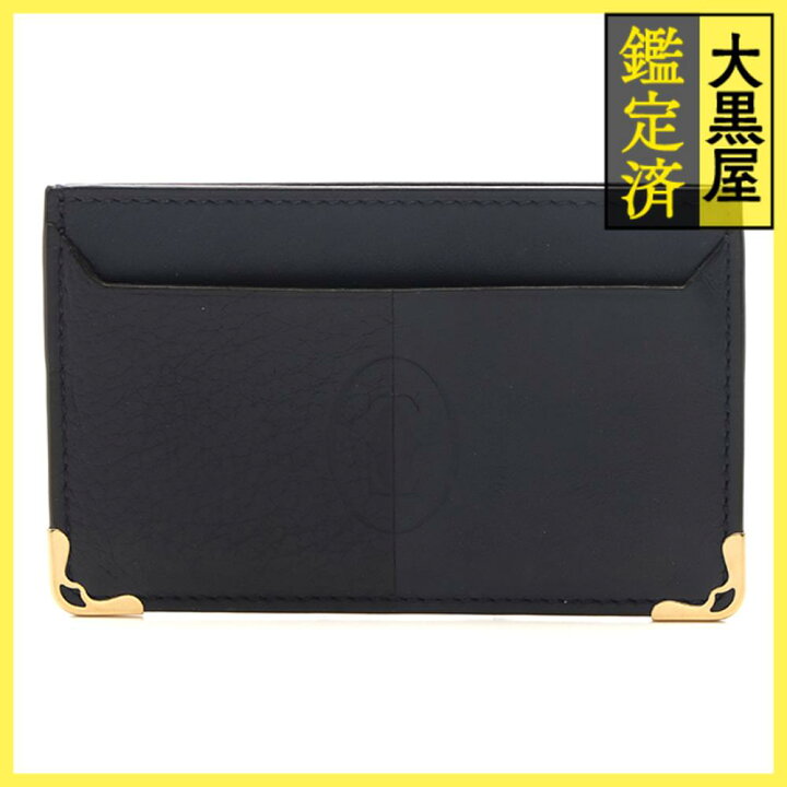 楽天市場】Cartier カルティエ マストライン カードケース ネイビー  