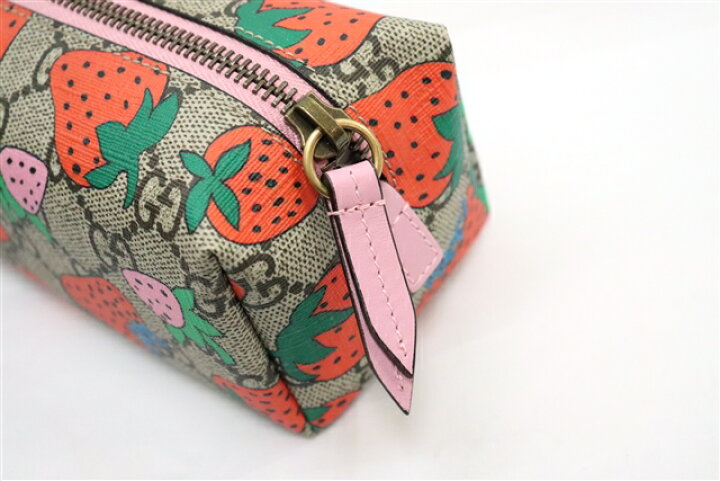 楽天市場】GUCCI グッチ 小物 ポーチ GGスプリーム キャンバス  