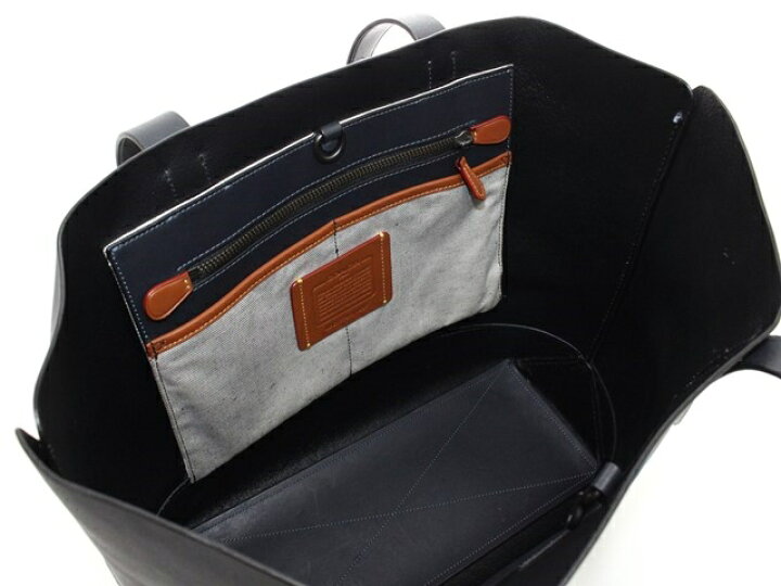 楽天市場】COACH コーチ トートバッグ レキシートートバッグ ネイビー 