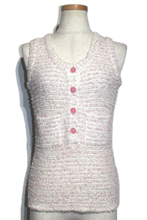 楽天市場】CHANEL シャネル タンクトップ P53139V39703 レディース 36  