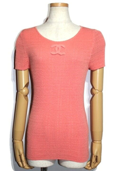 楽天市場】CHANEL シャネル 半袖ニット 09P P35345K02061 レディース42  