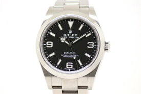 【送料無料】ROLEX　ロレックス　エクスプローラー1　214270　3.6.9クロマライト　現行モデル　ステンレススチール　自動巻き　【203】【中古】【大黒屋】