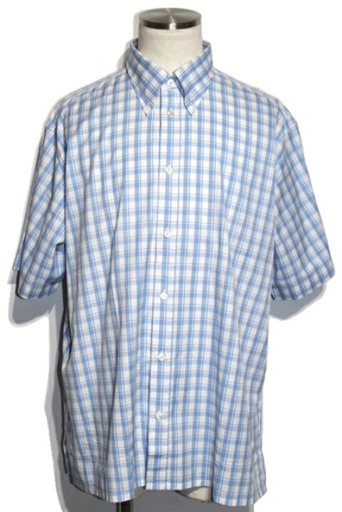 楽天市場】HERMES エルメス 半袖 シャツ メンズ43/17 コットン ライト  